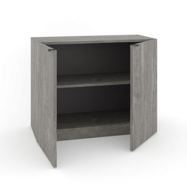 Низька шафа комод (Залізний камінь) HomeSpace НOS-103