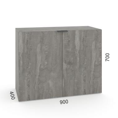 Низька шафа комод (Залізний камінь) HomeSpace НOS-103