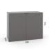 Низька шафа комод (Графіт) Home Space НOS-103