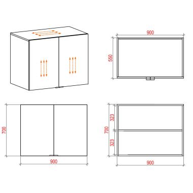 Антресоль Home Space НOS-128