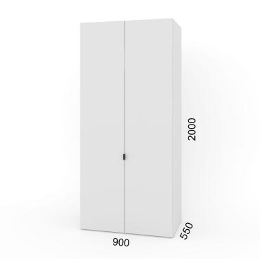 Біла Шафа гардероб НOS-120