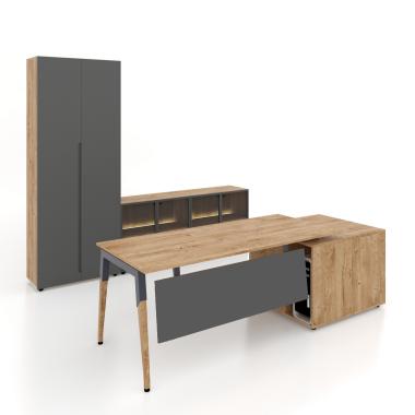 Стіл тумбовий з шафами Co_d TOP 36-32k