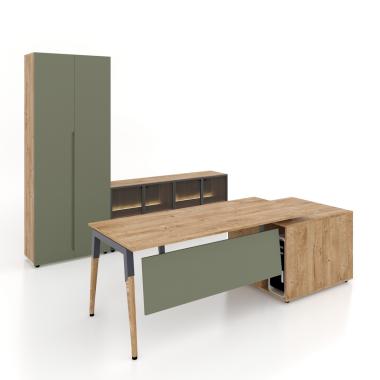 Стіл тумбовий з шафами Co_d TOP 36-34k