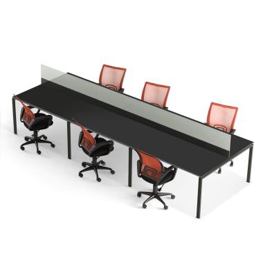 Офісний стіл на 6 робочих місць 3 метри Promo T28g