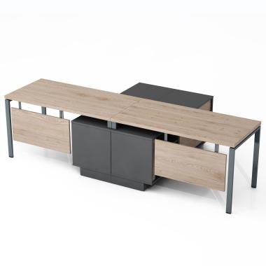 Офисный стол на 2 человека Promo t111s