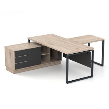 Офісний стіл з приставкою Promo Top Q33-10s