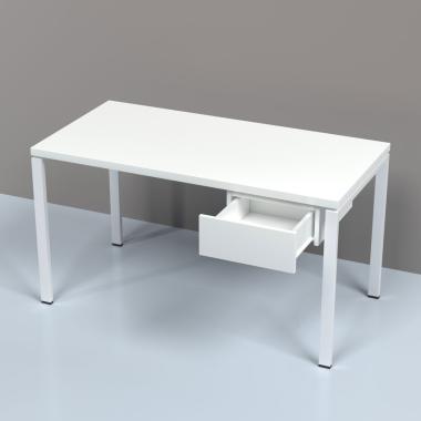 Комп'ютерний стіл з ящиком Promo T1-w