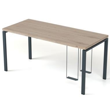 Офісний стіл з тримачами для системного блоку Promo t1-2s