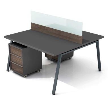 Комп'ютерний стіл на двох Promo R7