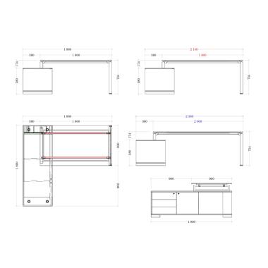 Desk Rays 34-43 Salita