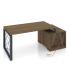 Executive desk in veneer Rays Lux 31-318
