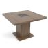 Шпонований Конференц стіл зі шкіряною вставкою Урбан Lux 30-401v