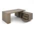 Executive desk in veneer Urban Lux 30-1v
