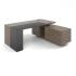 Executive desk in veneer Urban Lux 30-1v