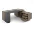 Executive desk in veneer Urban Lux 30-1v