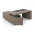 Executive desk in veneer Urban Lux 30-1v