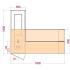 Executive office in veneer Urban Lux 30-3v