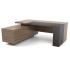 Executive desk in veneer Urban Lux 30-5v-1e