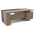 Executive desk in veneer Urban Lux 30-5v-1e