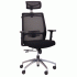 Крісло комп'ютерне Install (Інстал) Black/Black