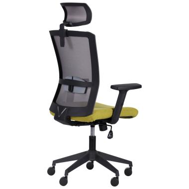 Кресло УРАН black HR с сеткой (URAN) AMF