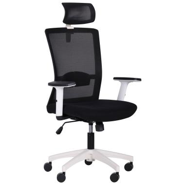 Крісло УРАН white HR з сіткою (URAN) AMF