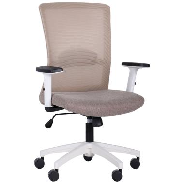 Chair URAN white with mesh (URAN) AMF