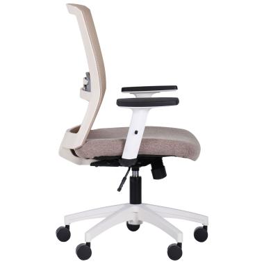 Chair URAN white with mesh (URAN) AMF