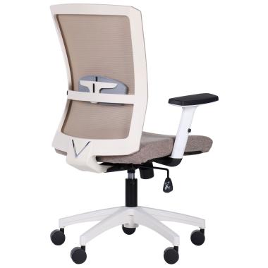 Chair URAN white with mesh (URAN) AMF