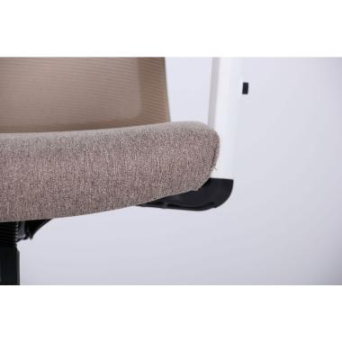 Chair URAN white with mesh (URAN) AMF