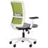 Chair URAN white with mesh (URAN) AMF