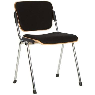 Chair ERA wood plus chrome (ERA) Nowy styl