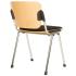 Chair ERA wood plus chrome (ERA) Nowy styl