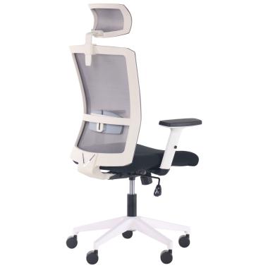 Крісло УРАН white HR з сіткою (URAN) AMF