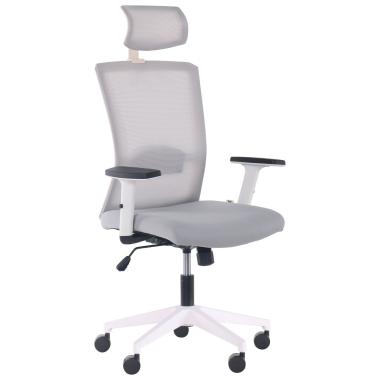 Крісло УРАН white HR з сіткою (URAN) AMF