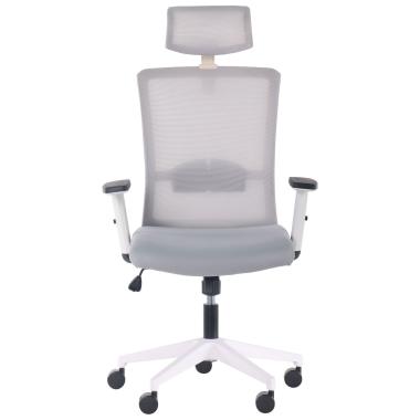 Крісло УРАН white HR з сіткою (URAN) AMF