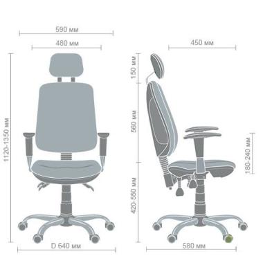 Chair REGBI HR MF chrome (REGBI) AMF