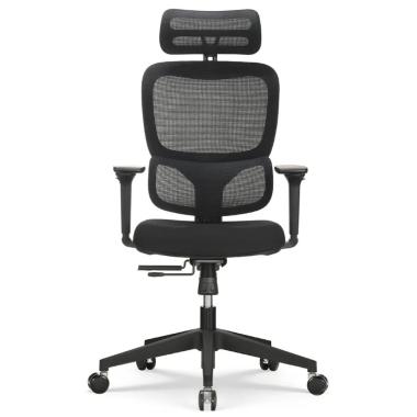 Chair FOCORA BLACK (FCM-F01) KreslaLux