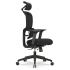 Chair FOCORA BLACK (FCM-F01) KreslaLux