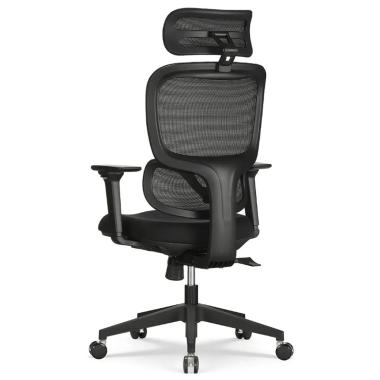 Chair FOCORA BLACK (FCM-F01) KreslaLux