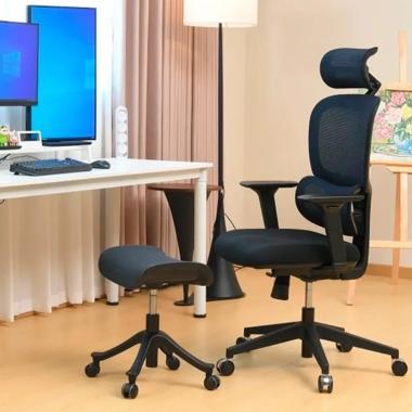 Chair FOCORA BLACK (FCM-F01) KreslaLux