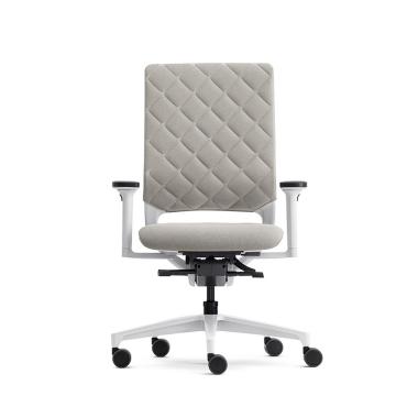Кресло для руководителя KLOBER MERA DIAMOND 94 GREY KreslaLux