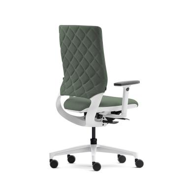 Кресло для руководителя KLOBER MERA DIAMOND 94 GREY KreslaLux