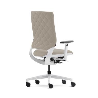 Кресло для руководителя KLOBER MERA DIAMOND 94 GREY KreslaLux