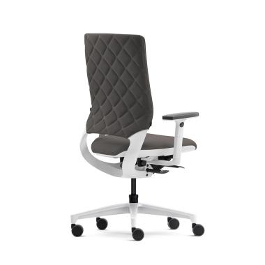 Кресло для руководителя KLOBER MERA DIAMOND 94 GREY KreslaLux