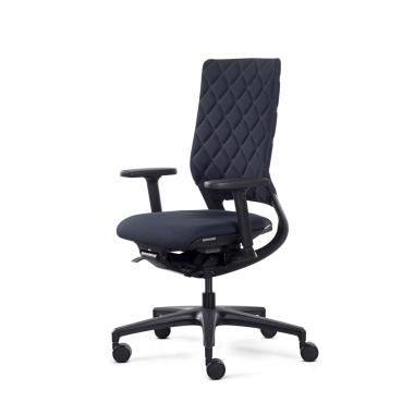 Chair KLOBER MERA DIAMOND 94 BLACK KreslaLux
