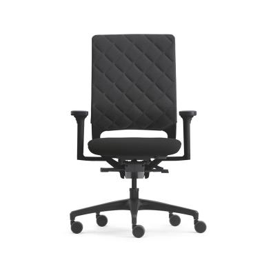 Chair KLOBER MERA DIAMOND 94 BLACK KreslaLux