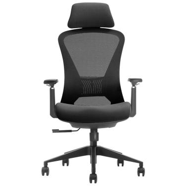 Кресло для руководителя K2-BH BLACK KreslaLux