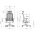 Chair V1-BH BLACK KreslaLux