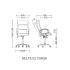 Chair DELTA Tilt CHR68 (DELTA) Nowy Styl